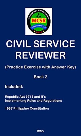 Download Civil Service Reviewer: Practice Exercise with Answer Key (Manila Civil Service Reviewer Book 2) - Dandy Victa | PDF