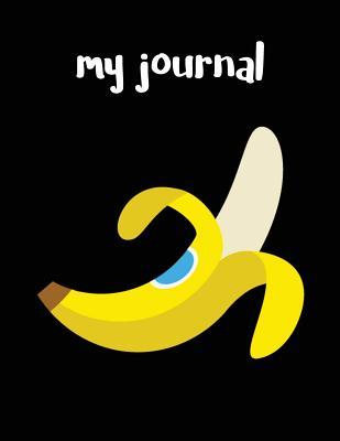 Read Online My Journal: Banana Fruit Emoji - Blank Unlined Notebook - 8.5 X 11 -  file in ePub