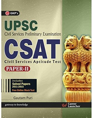 Full Download UPSC CSAT Civil Service Preliminary Exam UPSC Paper - II: Gautam Puri - GKP file in ePub