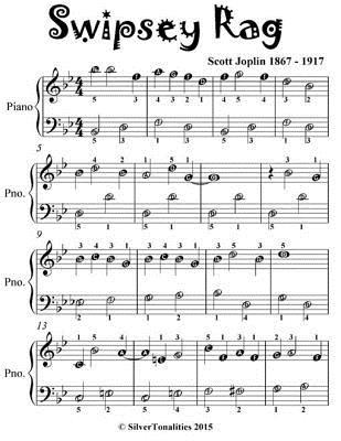 Read Swipsey Rag - Easiest Piano Sheet Music for Beginner Pianists - Silver Tonalities | ePub