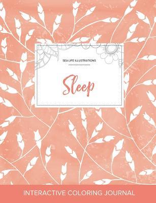 Download Adult Coloring Journal: Sleep (Sea Life Illustrations, Peach Poppies) - Courtney Wegner | ePub