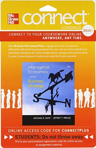 Full Download Connect 1-Semester Access Card for Managerial Economics - Michael R. Baye file in PDF