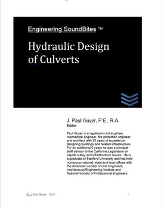 Download Hydraulic Design of Culverts (Engieering SoundBites) - J. Paul Guyer | ePub