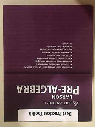 Full Download Holt McDougal Larson Pre-Algebra: Best Practices Toolkit - Holt McDougal file in PDF