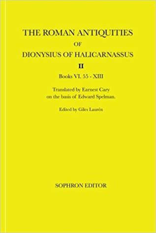 Download The Roman Antiquities of Dionysius of Halicarnassus: Volume II - Dionysius of Halicarnassus file in ePub