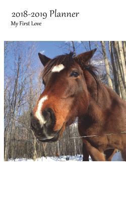 Read Online 2018-2019 Planner My First Love: 2 Year 2018-19 Monthly Calendar Organizer Appointment Book, Quarter Horse Cover, Two Years 24 Months, 5x8, with Yearly and Address Pages -  file in ePub