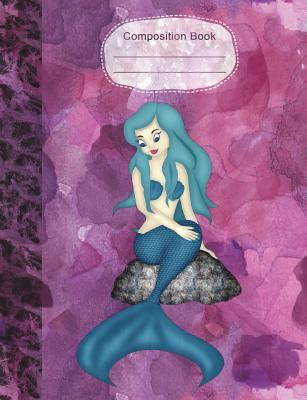 Download Blue Mermaid Watercolor Composition Notebook: Story Journal Paper, 7.44 X 9.69, 200 Pages, Grade Level K-3, Back to School Supplies Student Drawing Writing Class, Beautiful Creature of the Sea, Dotted Midline and Creative Story Picture - Rainy Day Dreams | ePub