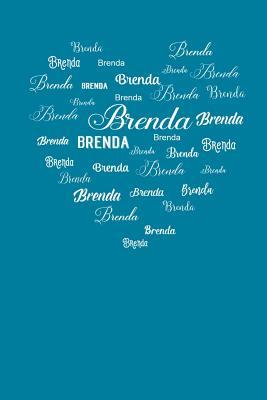 Read Online Daily Journal: Personalized Name - Brenda - 6 X 9 Planner, Notebook for Ideas & Creative Writing - Teal Background - Spring Hill Stationery | ePub