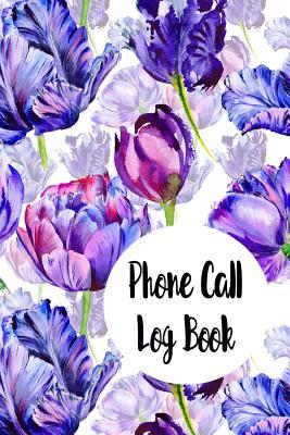 Download Phone Call Log Book: Telephone Message Tracker And Notebook -  | PDF