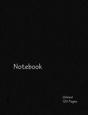 Read Online Unlined Notebook: Large 8.5x11in; 120 Pages; PHW Classic Design -  | PDF