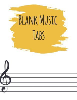 Download Blank Music Tabs: Blank Guitar Tabs, Sheet Music Musician's Notebook With Fingerboard, Chord Chart, And Standard Manuscript - Blue Elephant Music file in PDF