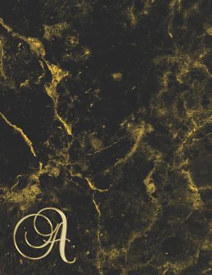 Download A: College Ruled Monogrammed Gold Black Marble Large Notebook - Little Lili | PDF