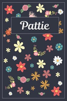 Download Pattie: Lined Writing Notebook with Personalized Name 120 Pages 6x9 Flowers -  | ePub