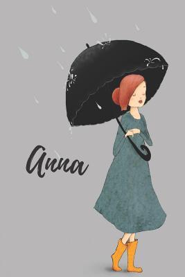 Full Download Anna: 110 Blank Pages Lovely Notebook with Name Anna Perfect for Drawing and Writing -  file in PDF
