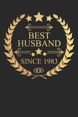 Download Best Husband Since 1983: Husband Gift Notebook, Wedding Anniversary Gift, Softcover (6x9 in) with 120 Dot Grid Pages - Madoef Gifts | PDF