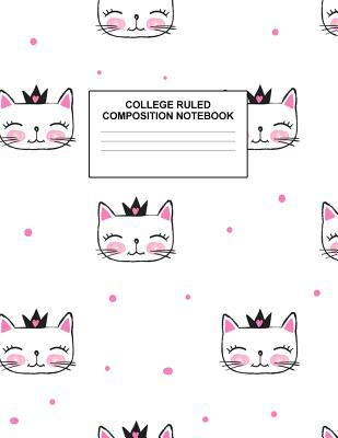 Download College Ruled Composition Notebook: Cute Blank Lined Journal to Write In with White Paper Rule Pages for School Subject and Writing Pad: Design Code A4 3589 - Nifty Prints file in ePub