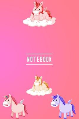 Full Download Notebook: Trendy Pink Unicorn Pattern Lined Notebook Small 6 x 9 Size 120 pages - Rose Petal Press | PDF