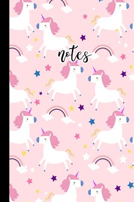 Download Notes: Unicorn Themed Writing Journal Lined, Diary, Notebook for Girls Women & Kids Pink Unicorn and Stars - Red Pencils Publishing file in ePub