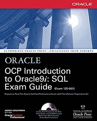 Read OCP Introduction to Oracle9i: SQL Exam Guide (Oracle Press) - Jason Couchman file in ePub