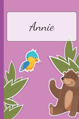 Read Annie: Personalized Name Notebook for Girls Custemized with 110 Dot Grid Pages A custom Journal as a Gift for your Daughter or Wife Perfect as School Supplies or as a Christmas or Birthday Present Cute Girl Diary - Cute Journal Lovers file in PDF